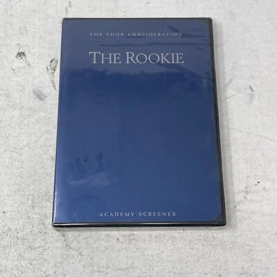 THE ROOKIE: For Your Consideration DVD MOVIE FYC  Academy Award Screener - Image 1 of 4