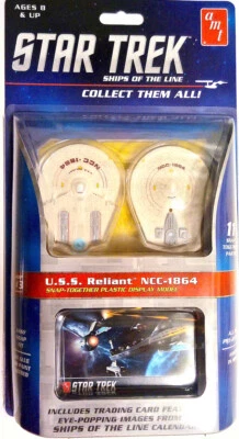 Star Trek U.S.S. Reliant NCC-1864 Starship, Plastic Model Kit, Easy Snap-Fit. - Image 1 of 3