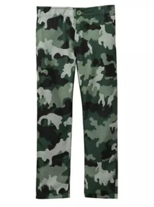 $58 Hurley Supersuede Pants Boy’s Size 8 Camo Green 981552-E1X NWT - Picture 1 of 4