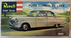 Vintage 1962 Revell Cadet Series Ford Consul De Luxe, New Old Stock - Picture 1 of 1