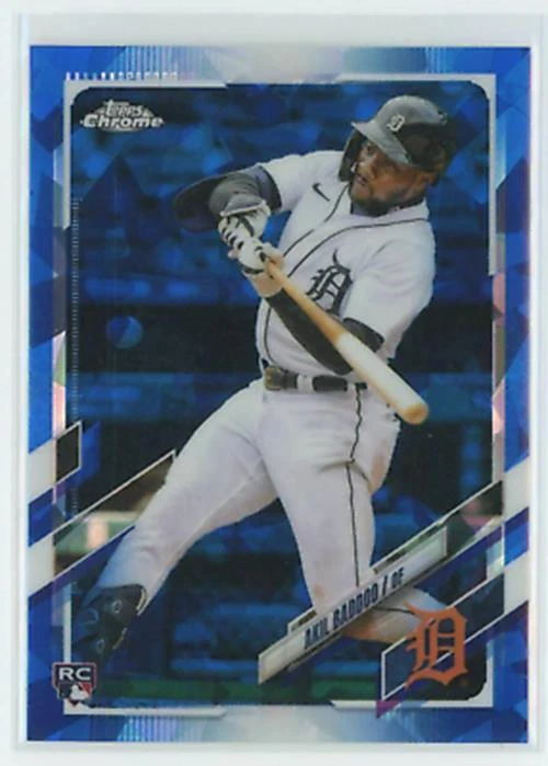 2021 Topps Chrome Sapphire Edition #US196 Akil Baddoo RC Detroit Tigers - Image 1 of 2
