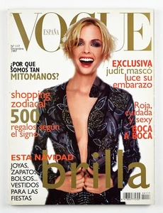 VOGUE ESPAÑA Spain Magazine No.117 December 1997 - KYLIE BAX - Picture 1 of 5