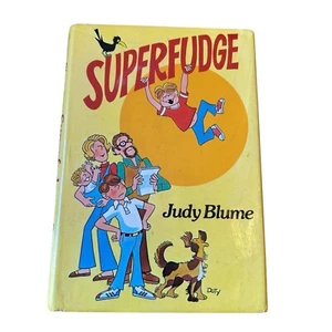 Vintage hardcover copy Superfudge Judy Blume with dust jacket 1980 - Picture 1 of 8