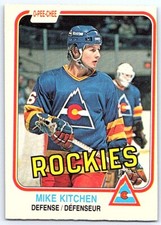 1981-82 O-Pee-Chee **C** Mike Kitchen Colorado Rockies #83