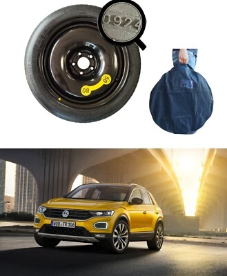 Ersatzrad Notrad Reserverad 17" fur VW T-ROC mit Tasche 125/80R17 - Bild 1 von 4