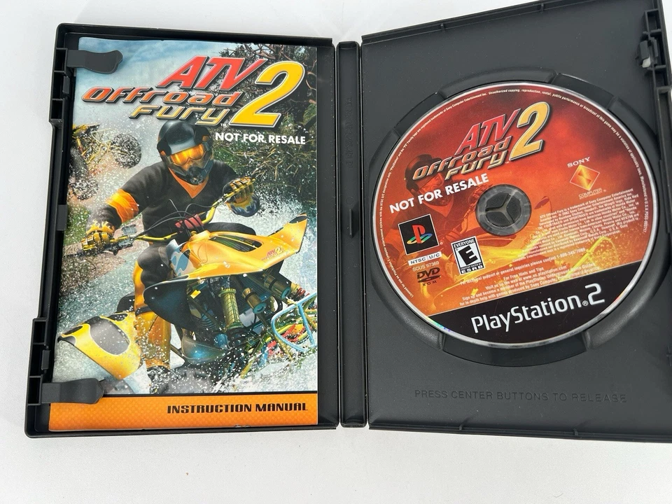 PlayStation 2 PS2 ATV Offroad Fury 2 Complete In Box With Manual Quad Racing - Image 1 of 1