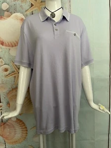 APT 9 PREMIER FLEX MEN'S APPAREL SHORT SLEEVE POLO SZ L LAVENDER NWT - Picture 1 of 10