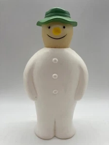 The Snowman Raymond Briggs Vintage Bubble Bath Bottle Character Empty 1980's - Picture 1 of 8