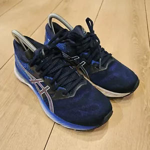 Asics Mujer Gel Nimbus 23 Azul Zapatos para Correr Tenis Reino Unido 4.5 Buen Estado - Imagen 1 de 11