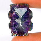 MYSTIC TOPAZ Cut Carved For Jewelry 10.05Cts. Octagon Cabochon Loose Gemstone