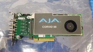 AJA Corvid 88 CRV88-9-S-R0 PCIe 4K 8-Kanal 3G-SDI Videoaufnahmegerät mit Kabeln - Bild 1 von 6