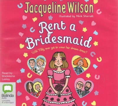 Jacqueline Wilson - Rent a Bridesmaid (7xCD Audiobook 2016) Unabridged - Image 1 of 2