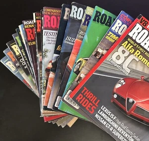 LOT 17x Road & Track VINTAGE MAGAZINES 1986 - 2008 - Picture 1 of 14