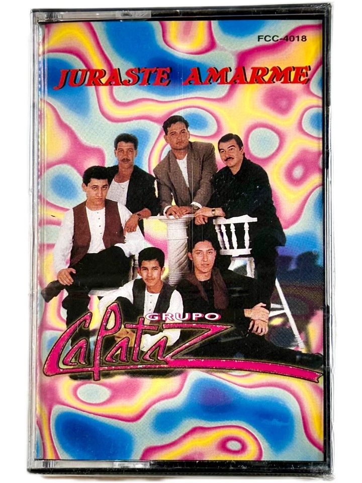 Кассетная лента GRUPO CAPATAZ juraste amarme Nuevo Sellado 1997 Latin Rara Musica  - Изображение 1 из 4