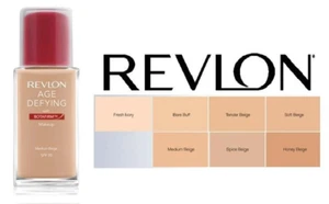 REVLON AGE DEFYING FOUNDATION with BOTAFIRM NORMAL/COMBINE SEALED U CHOOSE SHADE - Picture 1 of 17