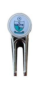 The Grove Golf Club Porthcawl. Golf Divot Tool. - Picture 1 of 1