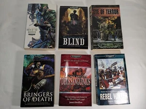 Warhammer 40K Black Library 6 Paperback Book Set/Lot - Picture 1 of 4