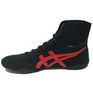 ASICS EX-EO TWR900 Wrestling Boxing Shoes 1083A001 2023 Black Red Size Vari #242 - Picture 1 of 5