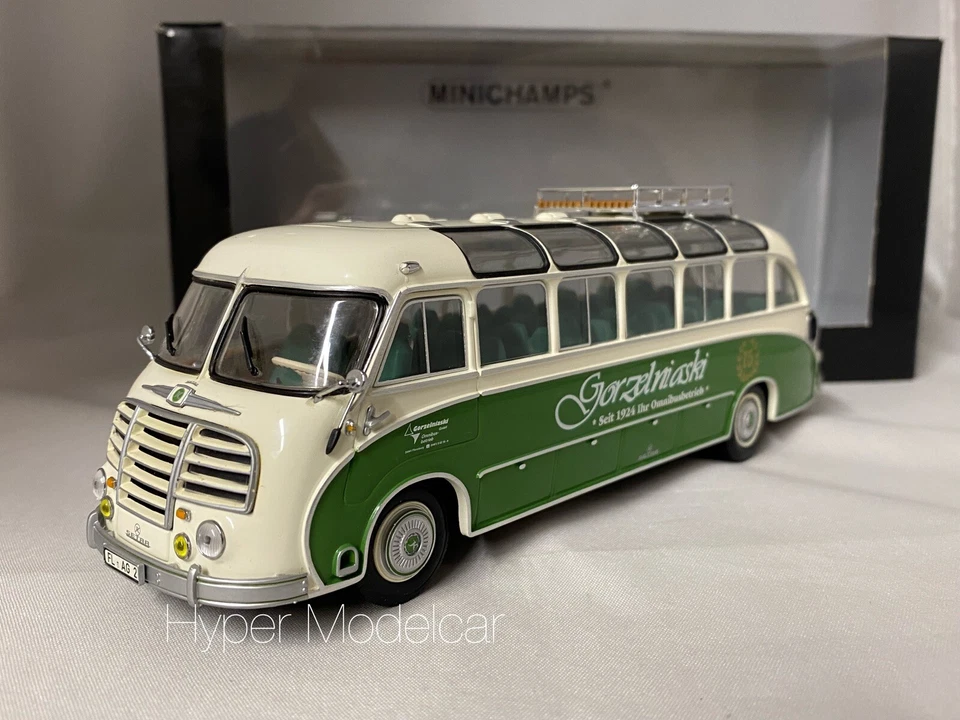 MINICHAMPS 1/43 SETRA S8 AUTOBUS 1951 GORZELNIASKI ART.439030084 - Immagine 1 di 4