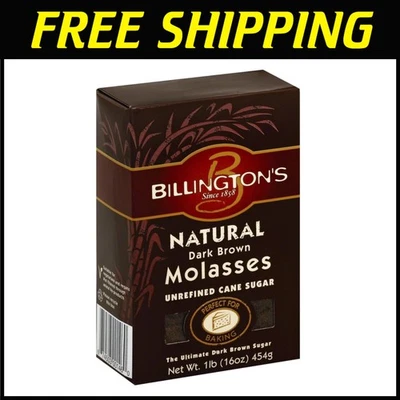 Billington's Dark Brown Sugar 1 lb pacote com 10 - Imagem 1 de 2