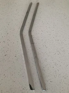 1976 1977 Vintage Toyota Celica Front Grille Upper And Lower Mouldings - Picture 1 of 11