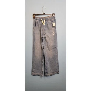 Gap Denim Kids Easy Pull On Wide Leg Jeans Size Large, New With Tags - Picture 1 of 7