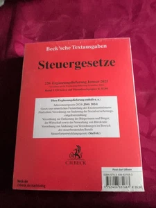 Beck'sche Steuergesetze 220. Ergänzungslieferung NEU OVP - Bild 1 von 1