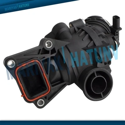 Conjunto de carcasa de termostato de refrigerante de motor para Mercedes-Benz C300 C350 E300 ML350 Foto 1 de 4