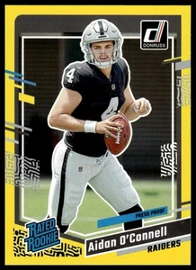 2023 Donruss #360 Aidan O'Connell Press Proof Yellow - Picture 1 of 2