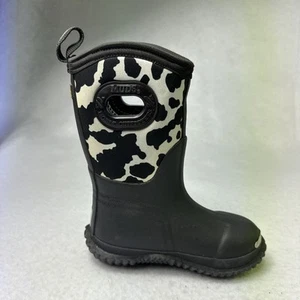Muds Botas Impermeables Niños Blanco y Negro Patrón Vaca Talla - 10 - Imagen 1 de 9