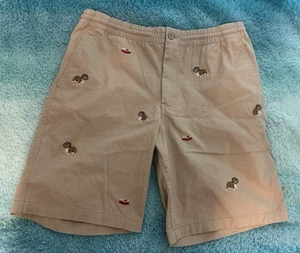 Ralph Lauren Polo Prepster Embroidered Chino Short BULLDOGS Boys Sz 18 - Picture 1 of 4