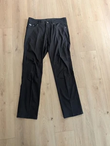 Kuhl Free Kanvus Jeans Black Vintage Patina Dye Men Size 36x34 (Measures 34x34) - Picture 1 of 7