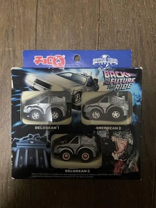 Choro Q Back To The Future Delorean Set - Picture 1 of 2