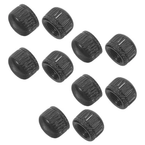 10 Pcs Lighting Nuts Ceiling Lamp Flange Eye Black Stem for Chandelier - Picture 1 of 12