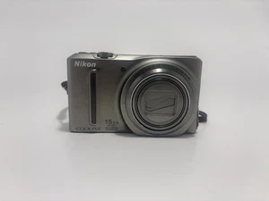 Cámara digital compacta Nikon Coolpix S9050 15,5x zoom ERROR DE LENTE PROBADO ROTO - Imagen 1 de 5