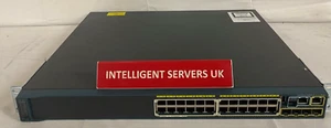 Cisco Catalyst WS-C2960S-24PS-L Network Switch - Picture 1 of 2