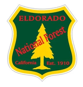 Eldorado National Forest Sticker R3230 California YOU CHOOSE SIZE - Picture 1 of 1