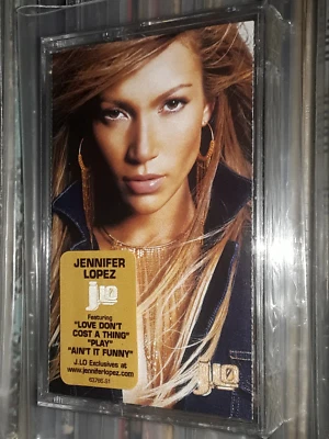 RARE JENNIFER LOPEZ JLo CASSETTE 2001 USA EDITION HYPE STICKER STILL SEALED R&B - Image 1 of 4