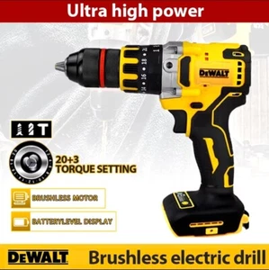 DeWALT 20V Brushless Trapano Performante A Percussione Mandrino 13mm A Velocità - Foto 1 di 5