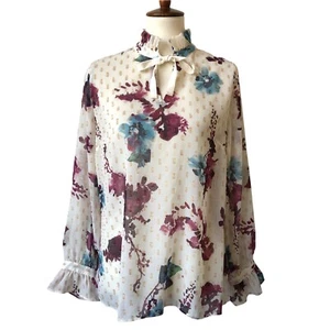Blusa boho Soft Surroundings mediana rosa prímula falta camiseta sin mangas ver descripción - Imagen 1 de 9