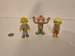 Bob The Builder Figure Set, Brad Radical, Spud Scarecrow, 3 Inches, Combine Post - Picture 1 of 2