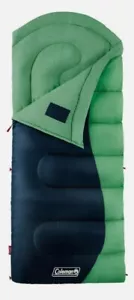 Coleman Montauk Lightweight 40°F Camping big & tall Sleeping Bag DEEP OCEAN NEW! - Picture 1 of 8