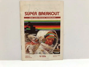 Super Breakout Atari Manual Instructions Booklet Insert ONLY - Picture 1 of 1