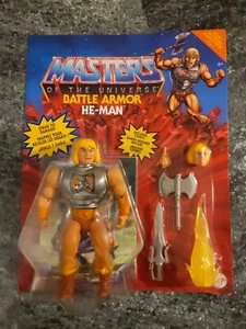 Masters of the Universe Origins - Battle Armor He-Man Deluxe Figure - Picture 1 of 2