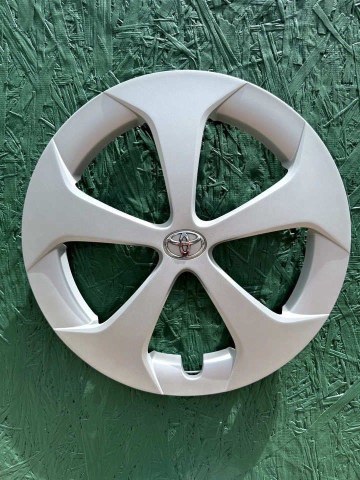 Tapacubos TOYOTA PRIUS FÁBRICA FABRICANTE DE EQUIPOS ORIGINALES 2012 a 2015 15" repintado de la cubierta de rueda Foto 1 de 1