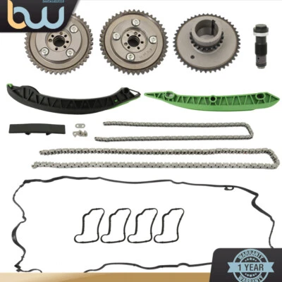Camshaft Adjuster Timing Chain Kit For Mercedes Benz W204 C180 C250 2012 2013-15 - Image 1 of 4