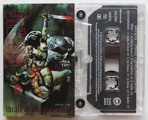DANZIG - THRALL DEMONSWEATLIVE (DEF AMERICAN 5148764) 1993 EUROPE CASSETTE TAPE - Picture 1 of 3
