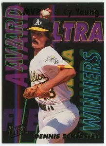 1993 Fleer Ultra Award Winners Insert #23 Dennis Eckersley Oakland Athletics - Bild 1 von 2