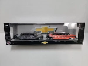 M2 Machines Supercharged 1957 Chevrolet Bel Air Custom Limousines NEW 2024 R80 - Picture 1 of 6
