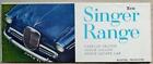 SINGER RANGE GAZELLE & VOGUE Car Sales Brochure 1964 #1013/H